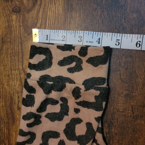 Buffalo David Bitton Jersey Knit Top XXL Cheetah Gold Soft Stretch Knit - Picture 9 of 9